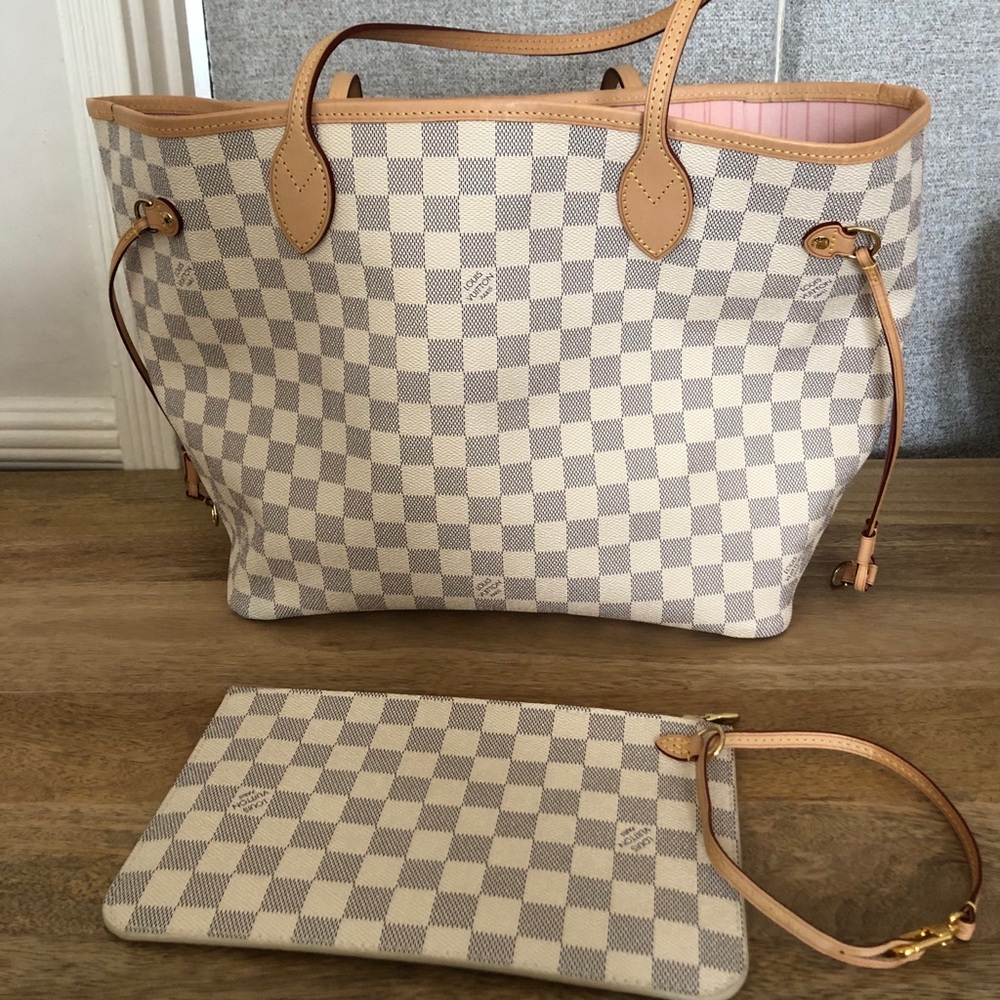 Louis Vuitton Damier Azure MM Neverful